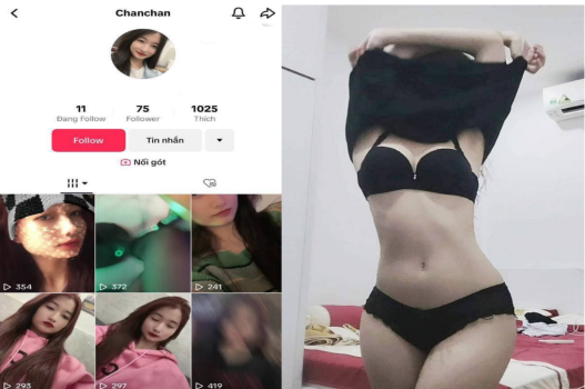 Clip sex hot tiktoker Chan Chan